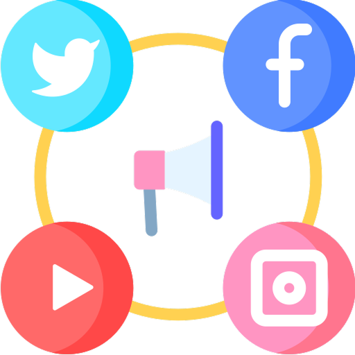 Digital marketing services icon